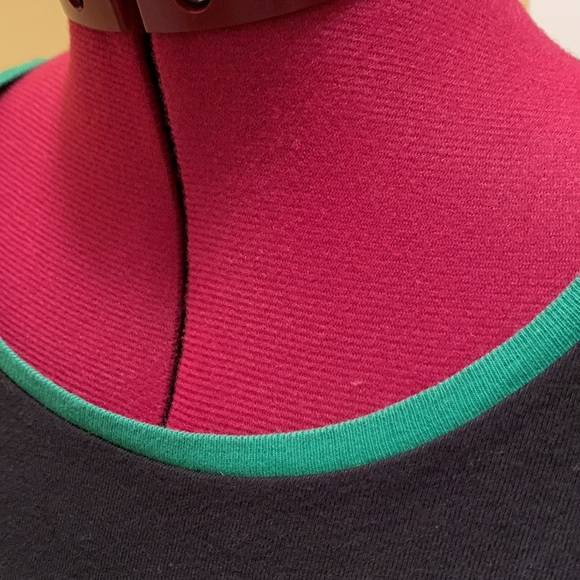 Puma Women's Black Long Sleeve Top with Green and Yellow Jamaica Accents - Picture 5 of 11